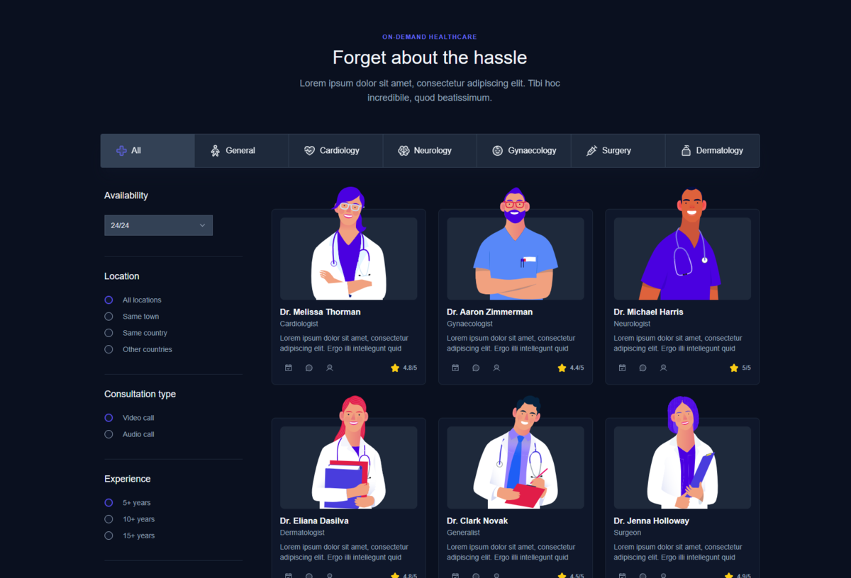 Dokto doctors dashboard